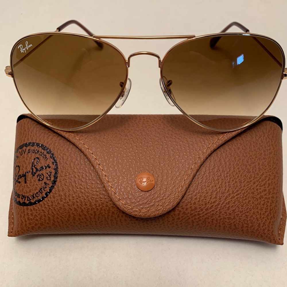 Ray-Ban Aviator Sunglasses RB3025 58-14mm 001/51